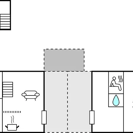 Сasa de vacaciones 3 Bedroom Awesome In Sydals Skovmose