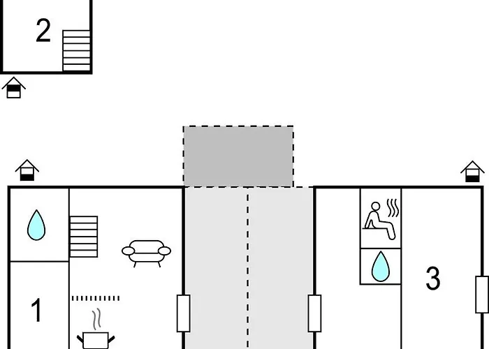 Сasa de vacaciones 3 Bedroom Awesome In Sydals Skovmose